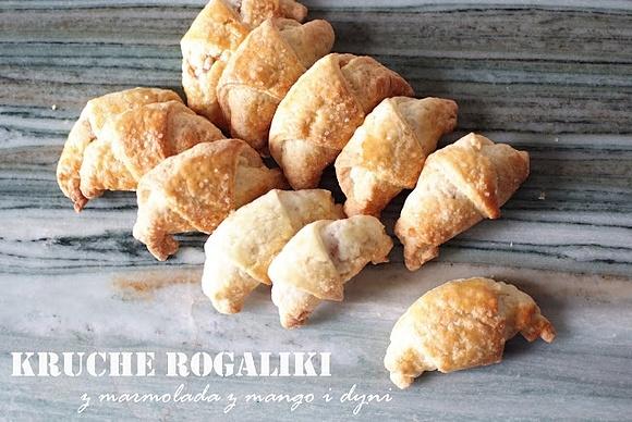 Rogaliki kruche z marmoladą mango i dyni piżmowej