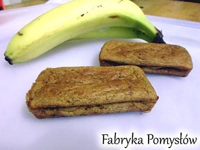 Chlebek bananowy bez cukru i tłuszczu oraz pieczony omlet bananowo-owsiany