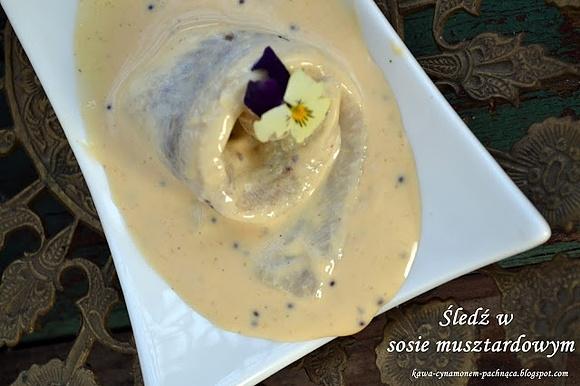 Śledzie w sosie musztardowym z curry
