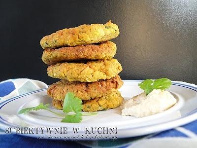 Pieczone falafele