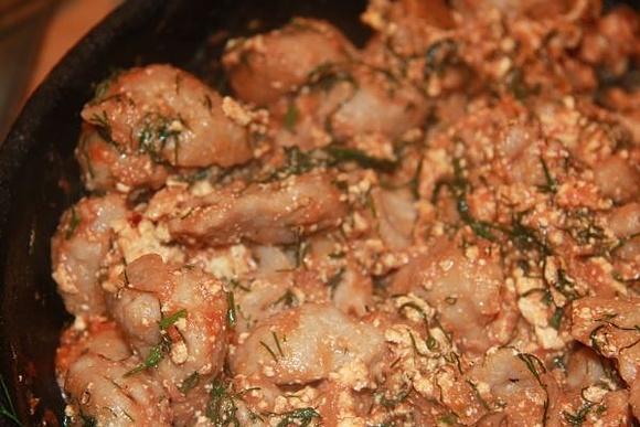 Gryczane kluseczki z tofu wegańskie bezglutenowe