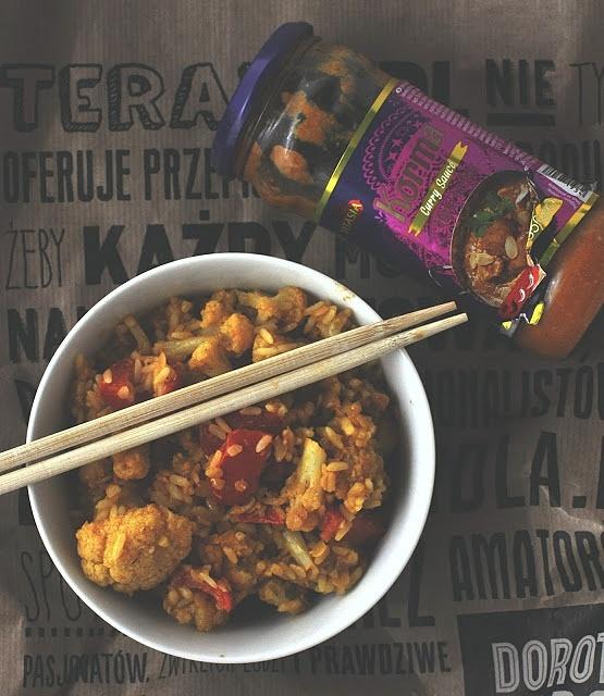 Ryż z soczewicą w curry szybkie i proste