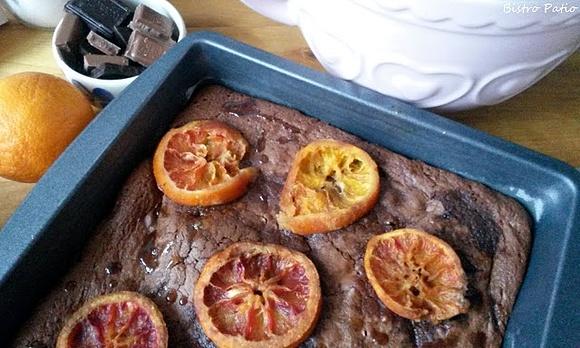 Brownie z pomarańczą