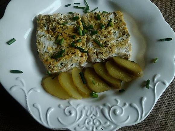 Poniedziałkowy fit dorsz w musztardzie