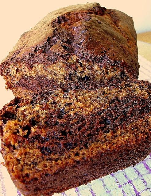 Ciasto bananowe z kakao, łatwe i miękkie