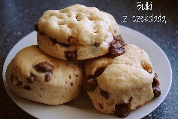 Bułeczki z czekoladą