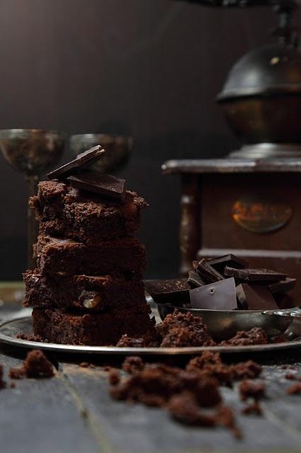 Brownie na migdałach