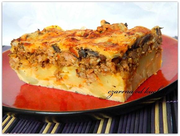 Zapiekanka a'la tortilla hiszpańska