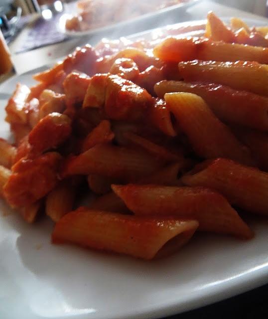 Arrabiata z kurczakiem