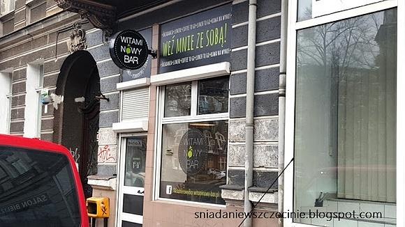 Śniadanie w szczecinie witaminowy bar ul. piłsudskiego 19.