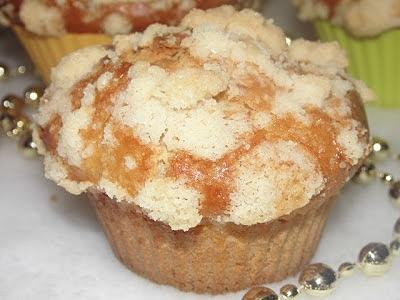 Drożdżowe muffiny pomarańczowe