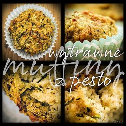 Wytrawne muffiny z pesto