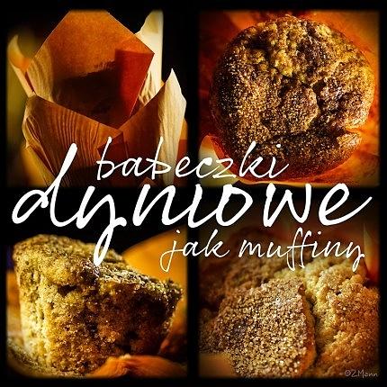Babeczki dyniowe, jak muffiny