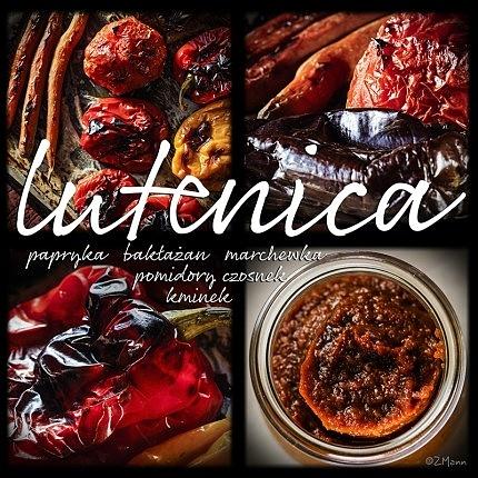 Lutenica pasta z pieczonej papryki bakłażanem i kminkiem