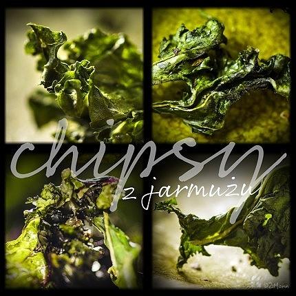 Chipsy z jarmużu