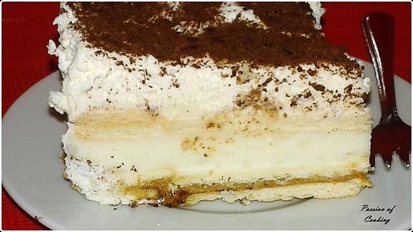 3 Bit - ciasto z masą kajmakową i warstwami kakaowymi