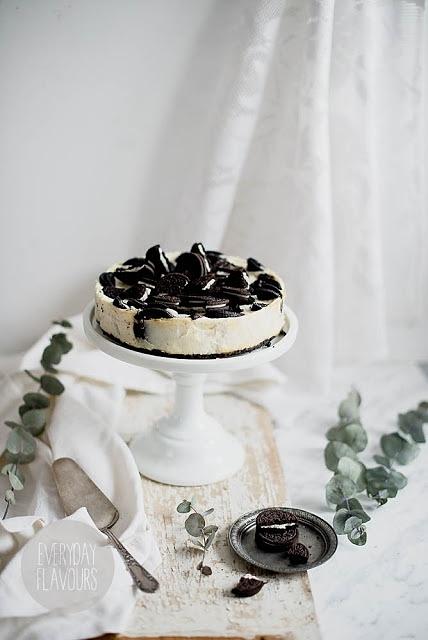 Sernik Oreo wersja waniliowa