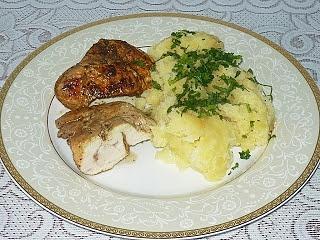 Kurczak cytrynowy pieczony z ziemniakami
