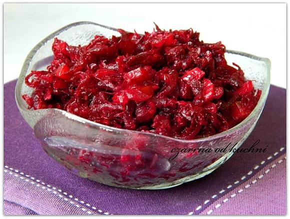 Buraczki z papryką - przepis na dodatek do obiadu