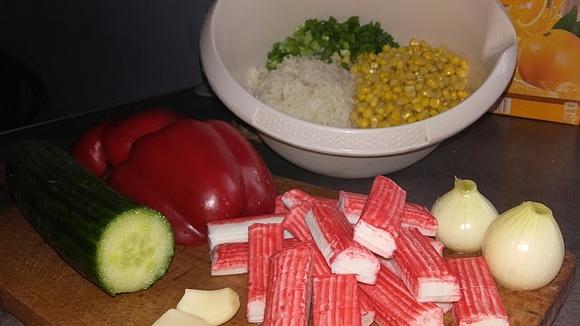 Przekąska z surimi