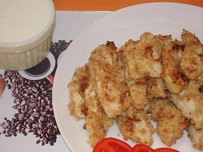 Nuggetsy w krakersach