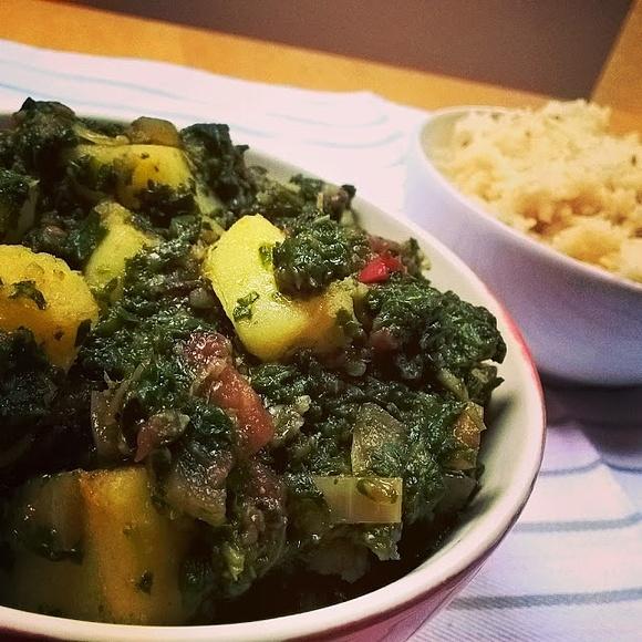 Aloo Palak