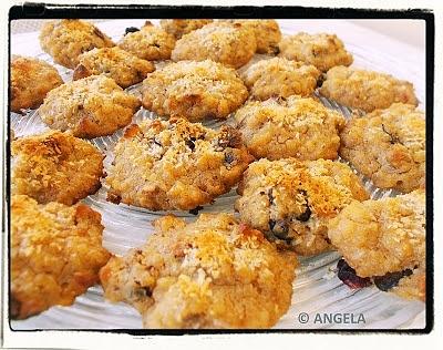 Ciasteczka jaglane - millet tea cakes - biscotti di miglio