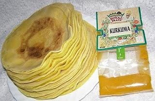 Naleśniki z kurkumą
