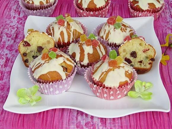Muffinki z bakaliami