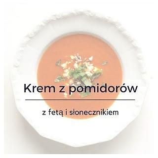 Zupa krem z pomidorów z fetą