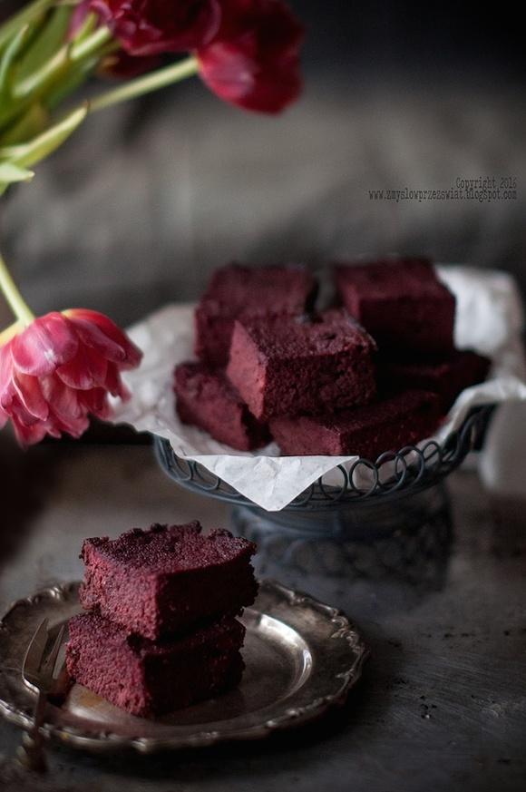 Paleo brownie z buraków