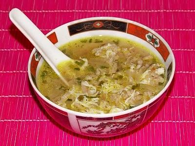 Orientalna zupa imbirowa
