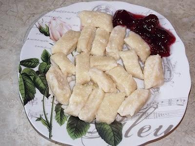 Kluski leniwe z serem mascarpone