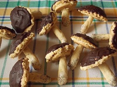 Ciasteczka grzybki