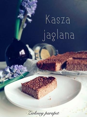 Bezglutenowe ciasto z kaszy jaglanej FIT