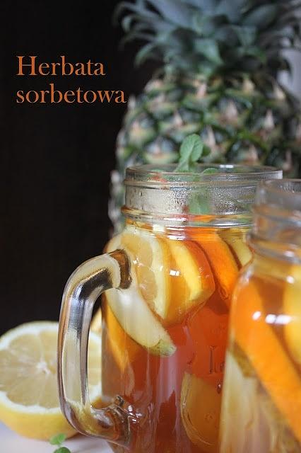 Herbata sorbetowa z owocami - hit zimy