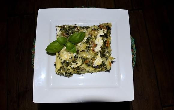 Lasagne ze szpinakiem i serem ricotta