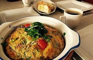Frittata makaronowa – włoski omlet z makaronem i jajkami