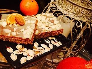 Dyniowe kwadraty z cynamonem i imbirem