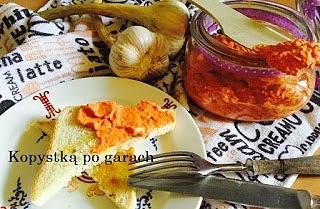 Htipiti - pasta z pieczonej papryki i sera feta