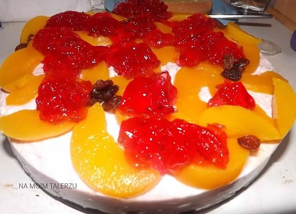 Tort trzy kolory lekkie bez słodkiego polecany na wiosnę