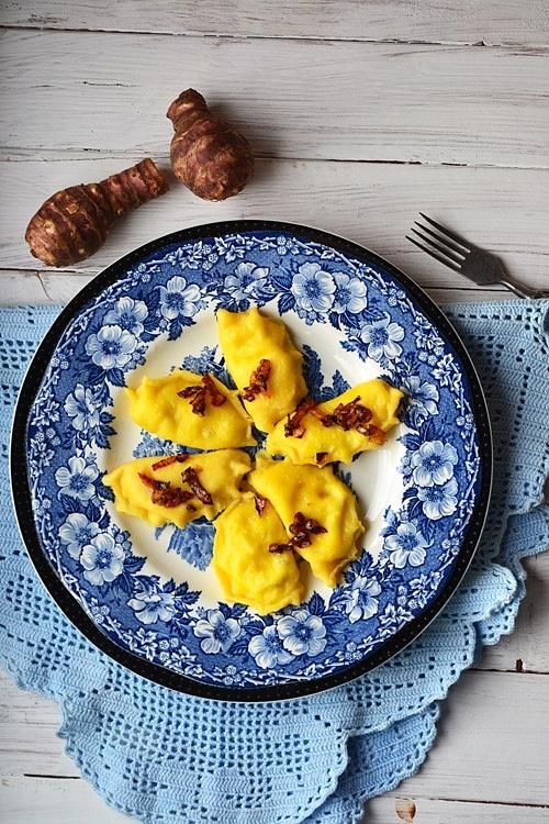 Pierogi ruskie z topinamburem