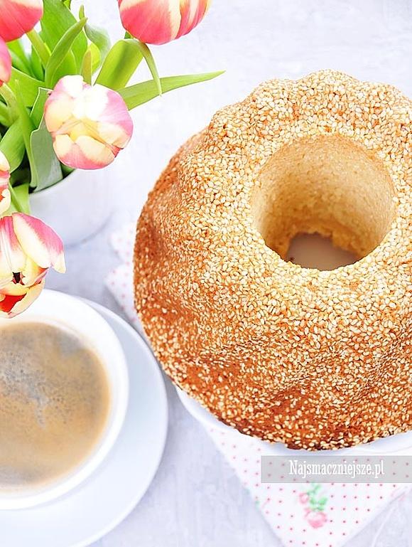 Babka sezamowa z tahini