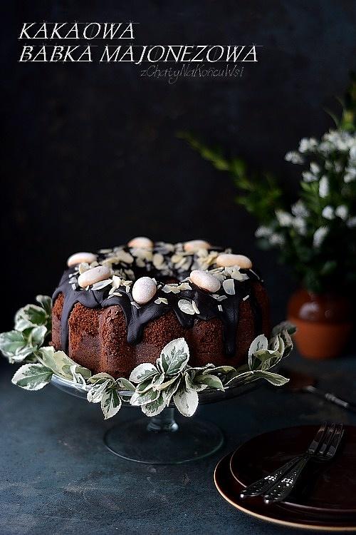 Kakaowa babka mojonezowa
