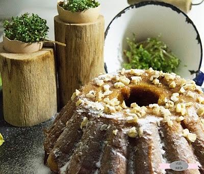 Wielkanocna babka z purée z batatów