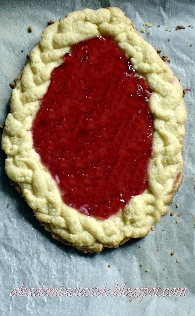 Mazurek wielkanocny z galaretką