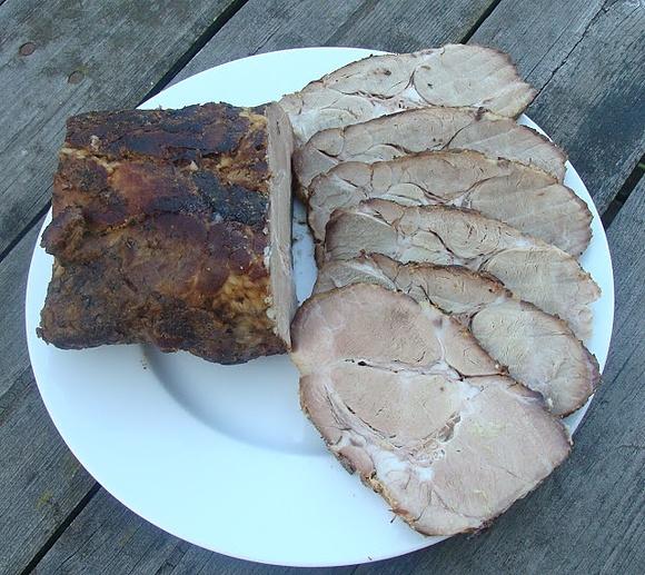 Karkówka miodowo-musztardowa z tymiankiem