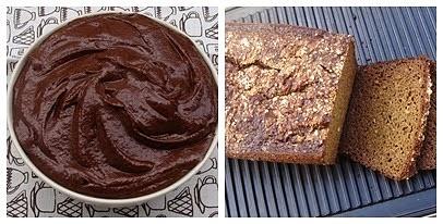 Krem czekoladowy z awokado i daktyli oraz bananowo-daktylowy chleb