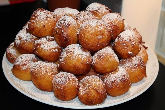 Mini pączki z serka homogenizowanego waniliowego