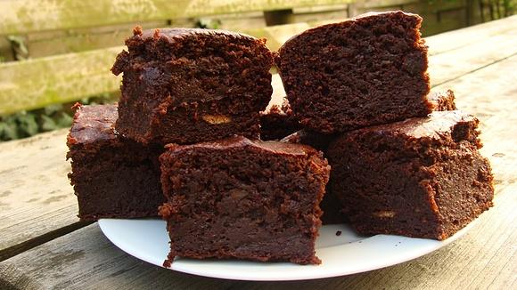 Brownie bezglutenowe bez jajek i mleka